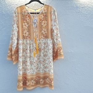 Floral Bohemian Dress